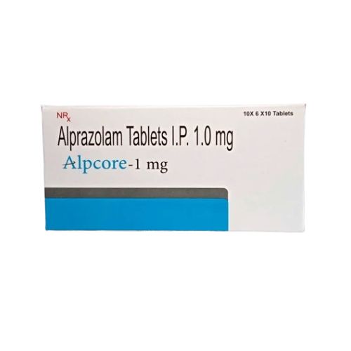Alpcore Alprazolam 1mg Tablets