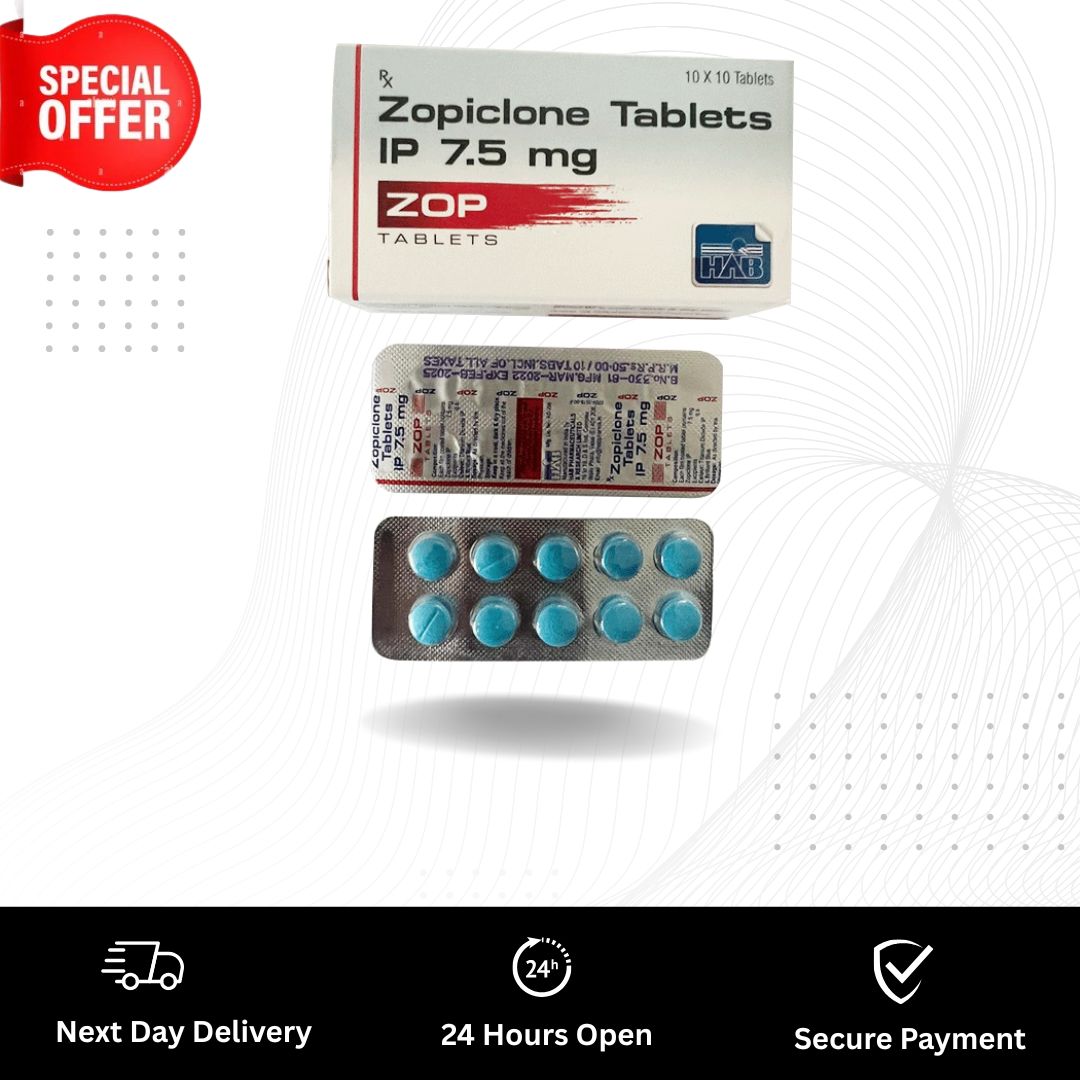 Zopiclone Tablets Blue
