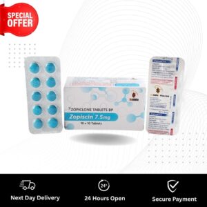Zopiclone Zopiscin 7.5mg (Blue)
