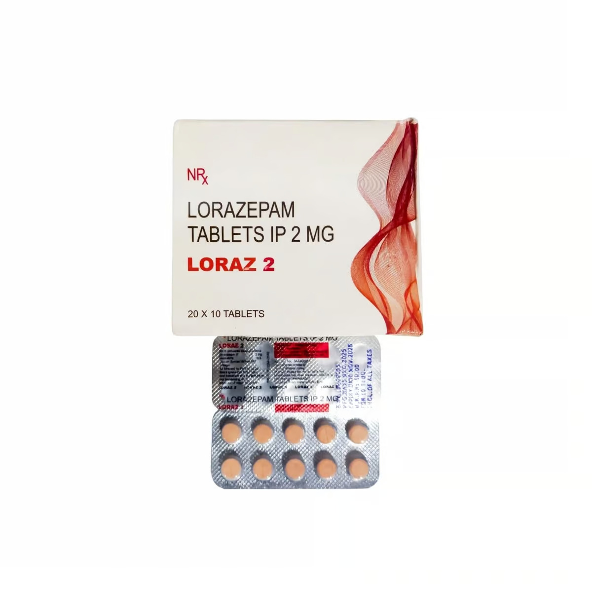 Lorazepam(Loraz) 2mg Tablets